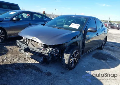 2021 Nissan Sentra Sv Xtronic Cvt из США, поврежденный, VIN 3N1AB8CV5MY278427